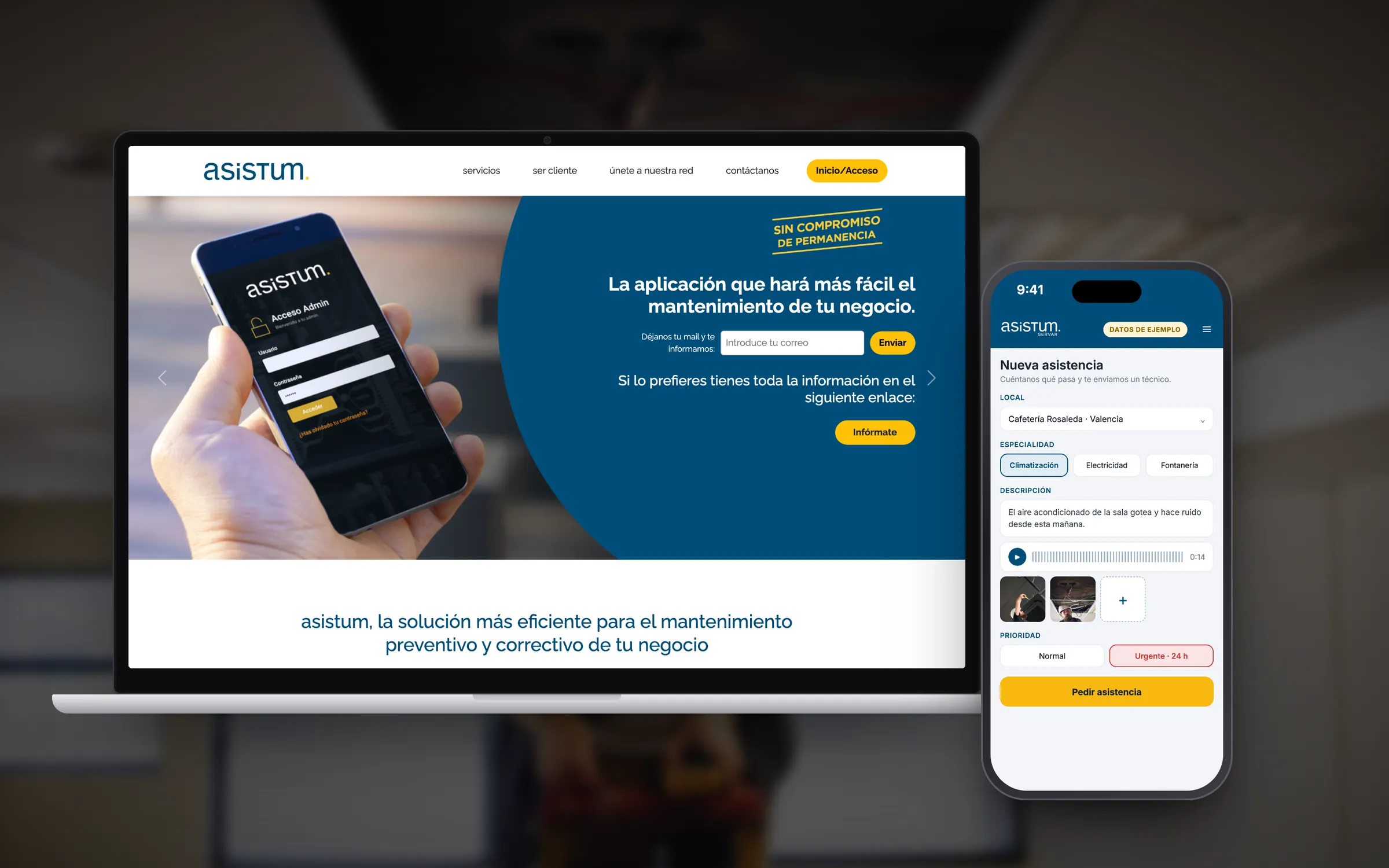 ASISTUM: Asistencia con un clic, en toda España.