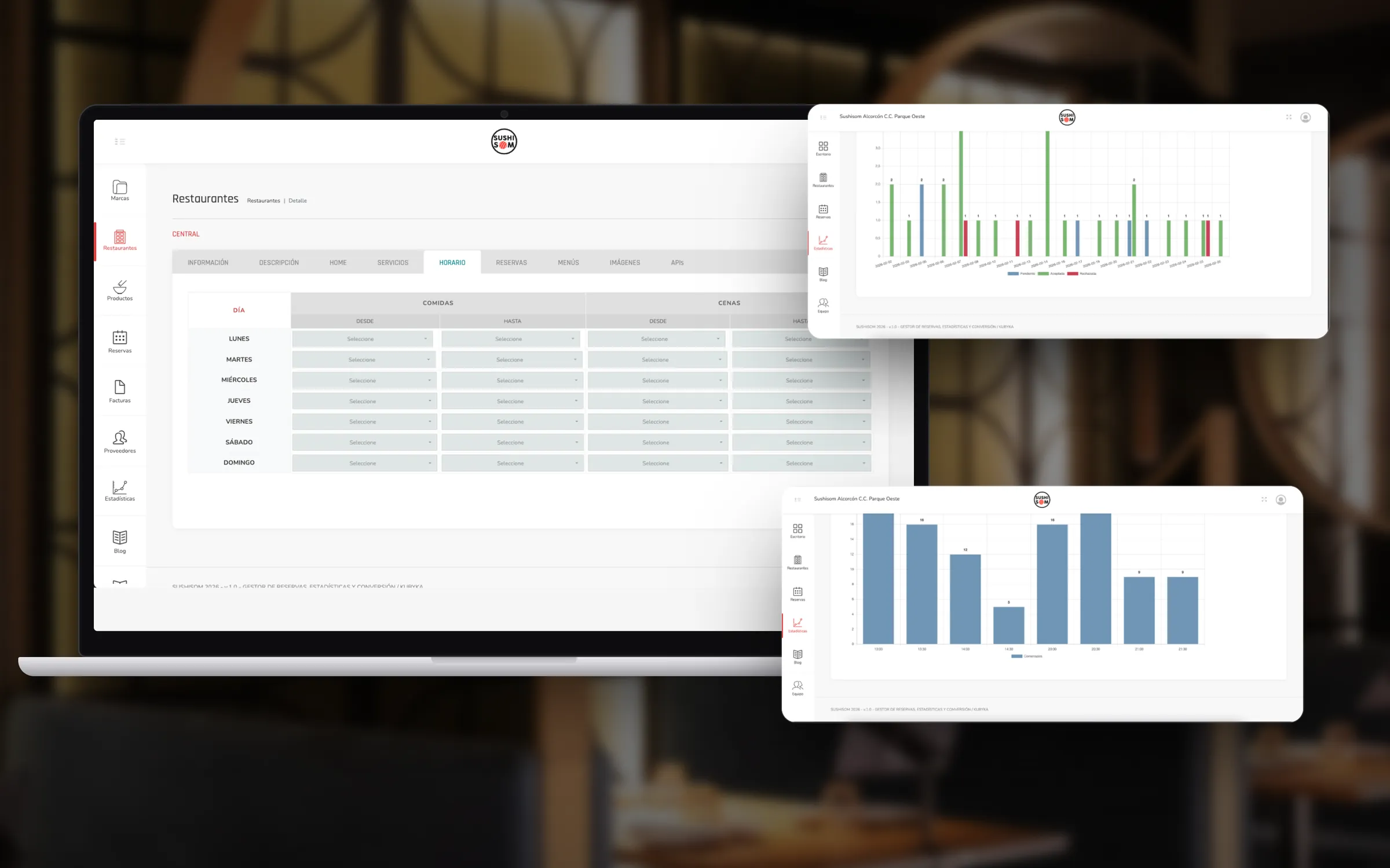 SUSHISOM: Un gestor para toda la cadena.